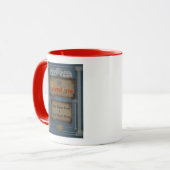Literarische Merch-Tasse "Die Firebrand-Crew" Tasse (Vorderseite Links)