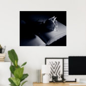 Literarische Rose Poster (Heimbüro)