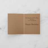 Literarische Schätze - Klassische Alte Bücher Karte (Innenseite)