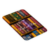 Literarische Schätze - Klassische Alte Bücher Magnet (Rechte Seite)