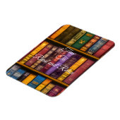 Literarische Schätze - Klassische Alte Bücher Magnet (Linke Seite)