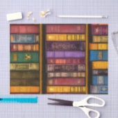 Literarische Schätze - Klassische Alte Bücher Seidenpapier (Handwerk)