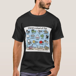 literarische Schule der Fische T-Shirt