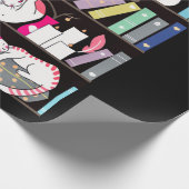 Literarische Sprache Geschenkpapier (Ecke)