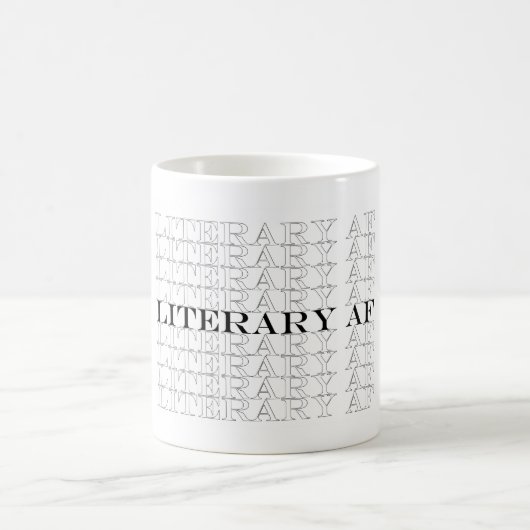 Literarischer AF-Becher Kaffeetasse (Mittel)