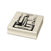 Literarischer Exlibris-Stempel Gummistempel (Stempel)