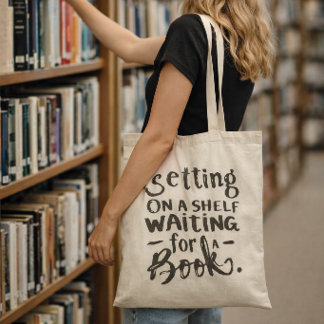 Literarisches Buchgeschenk für Bücherliebhaber Zit Tragetasche