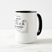 Literarisches Latte Glass Tasse (VorderseiteRechts)