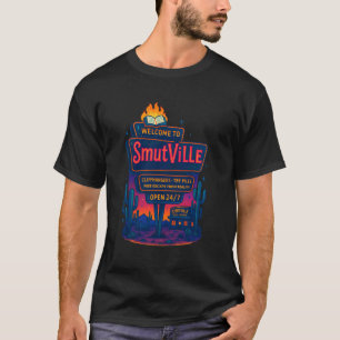 Literarisches Mädchen buchliebend Booktrovert Vint T-Shirt