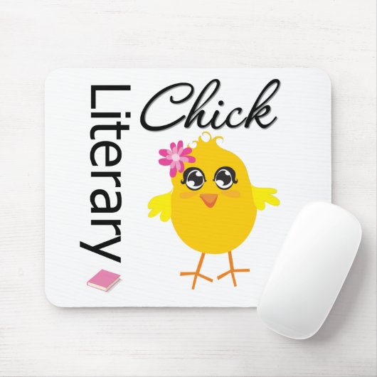 Literary Chick Mousepad (Mit Mouse)