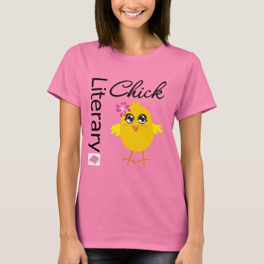 Literary Chick T-Shirt (Vorderseite)
