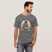 Literary Gentleman Cat My Weekends Are Booked T-Shirt (Vorne ganz)