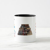 Literary Gift for book lovers Tasse (Zentrum)