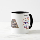 Literary Gift for book lovers  Tasse (VorderseiteRechts)