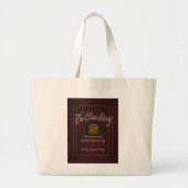 Literary Merch Tote Bag 'The Claus Story' Jumbo Stoffbeutel (Vorne)