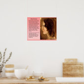 Literatur, 19. Jahrhundert, Bronte-Schwestern Poster (Küche)