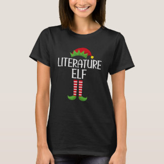 Literatur-Elfen-Familien-Matching-Gruppe Weihnacht T-Shirt