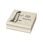 Literatur-Exlibris-Stempel Gummistempel (Stempel)