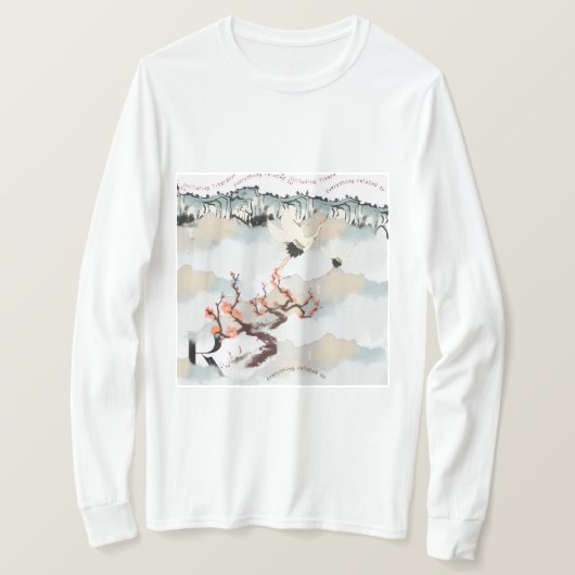 Literatur und Shirt (Design vorne)