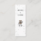 Literaturbücher und Lesezeichen Telefonnummerkarte (Vorderseite)