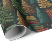 Literaturforst Weihnachtswrapping Paper Geschenkpapier (Rolleneckpunkt)