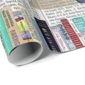 Literaturgeschenk für Mädchen Geschenkpapier (Rolleneckpunkt)