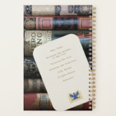 Literaturgesellschaftsplaner Planer (Rückseite)