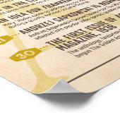 Literaturkalender Juni Poster (Ecke)