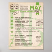 Literaturkalender Mai Poster (Vorne)