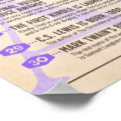 Literaturkalender November Poster (Ecke)