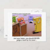 Literaturkursdrama Funny gibt T-Shirts Tasse etc. Postkarte (Vorne/Hinten)