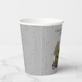 Literaturmörderin Mystery Dinner Party Pappbecher (Rechts)