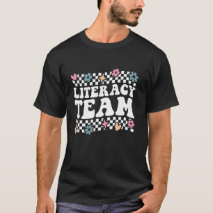 Literaturteam Lektüre Lehrerin Interventionistin R T-Shirt