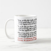 LitGeek Dante Longfellow - Tasse (Links)