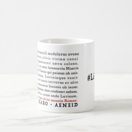 LitGeek Virgil Aeneid - Tasse (Mittel)