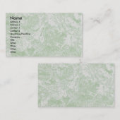Litgrüne MarmorVisitenkarten Visitenkarte (Vorne/Hinten)