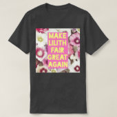 LITH FAIR WIEDER GROSS MACHEN T-Shirt (Design vorne)