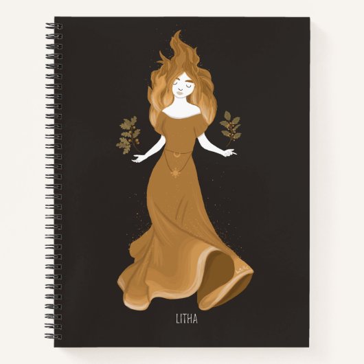 Litha A4 Notebook Notizblock (Vorderseite)