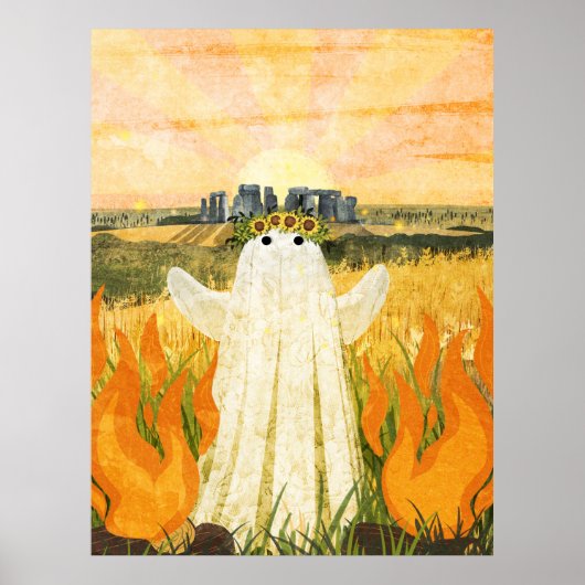 Litha Der Mittsommer-Geist Poster (Vorne)