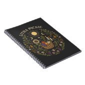 Litha Picnic Summer Solstice Celestial Art Notizblock (Rechte Seite)
