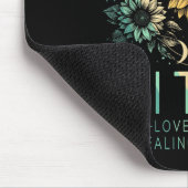 Litha Summer Solstice Mittelsommerrad des Jahres Mousepad (Ecke)