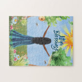 Litha Summer Solstice Segen Puzzle (Horizontal)