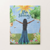 Litha Summer Solstice Segen Puzzle (Vertikal)