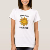 Litha Summer Solstice Sun Design Sabbats T - Shirt (Vorderseite)