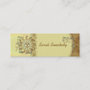 Litha Sun dünnes Profil oder Visitenkarte