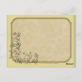 Litha Sun Postcard Postkarte (Rückseite)