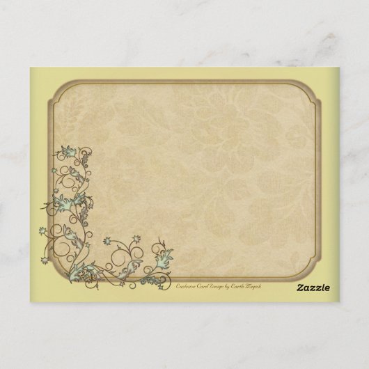 Litha Sun Postcard Postkarte (Rückseite)