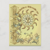 Litha Sun Postcard Postkarte (Vorderseite)