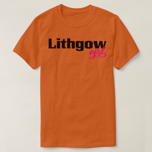 Lithgow Girl T-Shirt (Design vorne)