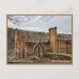Lithia Springs Sweetwater Georgia USA Postcard GA Postkarte